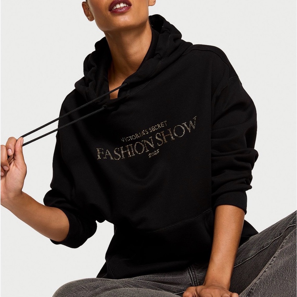 Victoria's Secret Black Fashion Show Sweatshirt